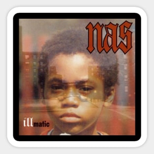 NAS MERCH VTG Sticker